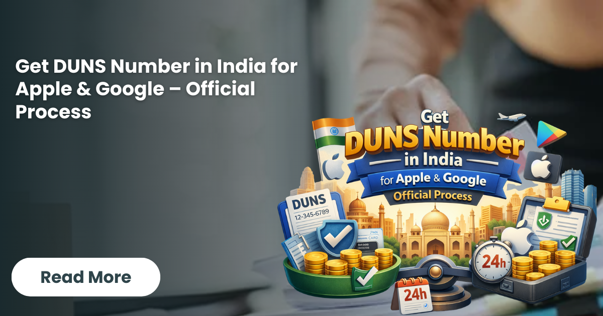 Get DUNS Number in India for Apple & Google – Official Process